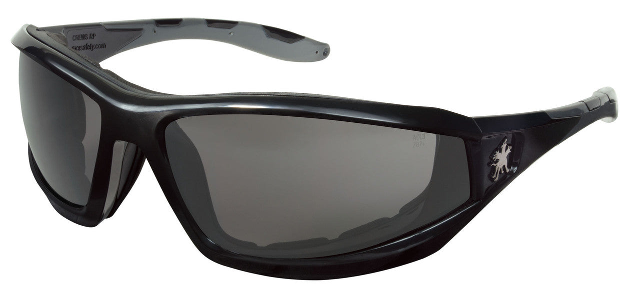 MCR Safety RP2 - Swagger® RP2 Series - Black Safety Glasses - Foam Lined Lenses - Flame Resistant Hypoallergenic Closed Cell Foam Seal — manufacturer image 7
