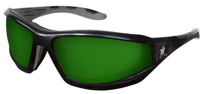 MCR Safety RP2 - Swagger® RP2 Series - Black Safety Glasses - Foam Lined Lenses - Flame Resistant Hypoallergenic Closed Cell Foam Seal — manufacturer image 11