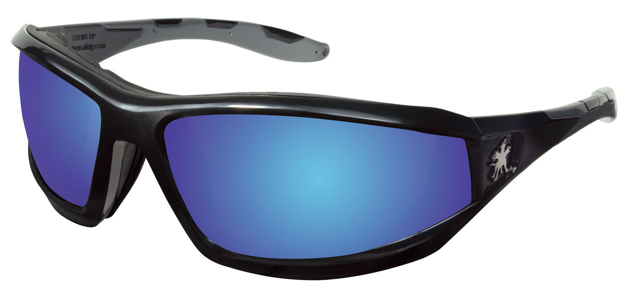 MCR Safety RP2 - Swagger® RP2 Series - Black Safety Glasses - Foam Lined Lenses - Flame Resistant Hypoallergenic Closed Cell Foam Seal — manufacturer image 14