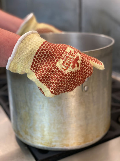 9470K - MCR Safety CutPro® - Heavyweight Kevlar® Cotton - Cut Resistant Work Gloves - 2-Sided Nitrile Blocks - Cut and Heat Resistant Gloves