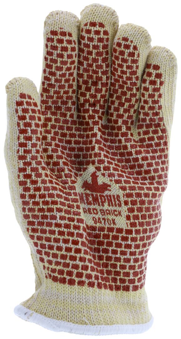 9470K - MCR Safety CutPro® - Heavyweight Kevlar® Cotton - Cut Resistant Work Gloves - 2-Sided Nitrile Blocks - Cut and Heat Resistant Gloves