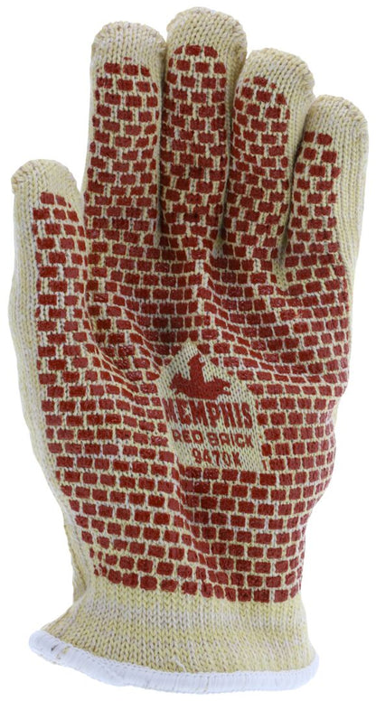 9470K - MCR Safety CutPro® - Heavyweight Kevlar® Cotton - Cut Resistant Work Gloves - 2-Sided Nitrile Blocks - Cut and Heat Resistant Gloves