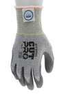 9672 - MCR Safety CutPro® - 13 Gauge Dyneema® Diamond Technology Shell - Cut Resistant Work Gloves - Polyurethane (PU) Coated Palm and Fingertips - Micro-particle Boosted High Strength Fiber Provides Cool Touch Comfort and Durability