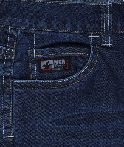 MCR Safety P2D - MCR Safety FR Gear - Vintage Flame Resistant FR Jeans - Light Weight and Stretchable Material - Blue Denim Cotton and Spandex Fabric - FR Jeans Meet NFPA 70E and 2112 Requirements — manufacturer image 9