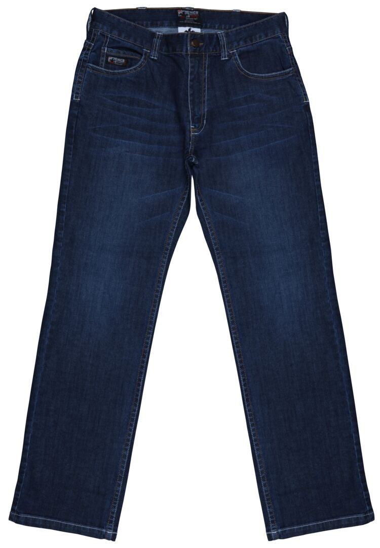 MCR Safety P2D - MCR Safety FR Gear - Vintage Flame Resistant FR Jeans - Light Weight and Stretchable Material - Blue Denim Cotton and Spandex Fabric - FR Jeans Meet NFPA 70E and 2112 Requirements — manufacturer image 6