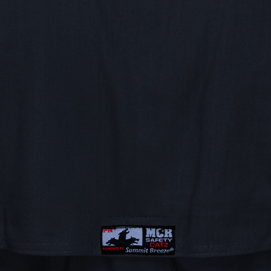 MCR Safety SBC2012 - Summit Breeze® Flame Resistant (FR) Coverall - Navy Blue 7-ounce Cotton Material - Long Sleeve - 1 Inch Silver FR Reflective Stripes, CAT2 - Patented Underarm and Back Vents, the Ultimate Solution for Comfort, Protection, and Heat Str — manufacturer image 7