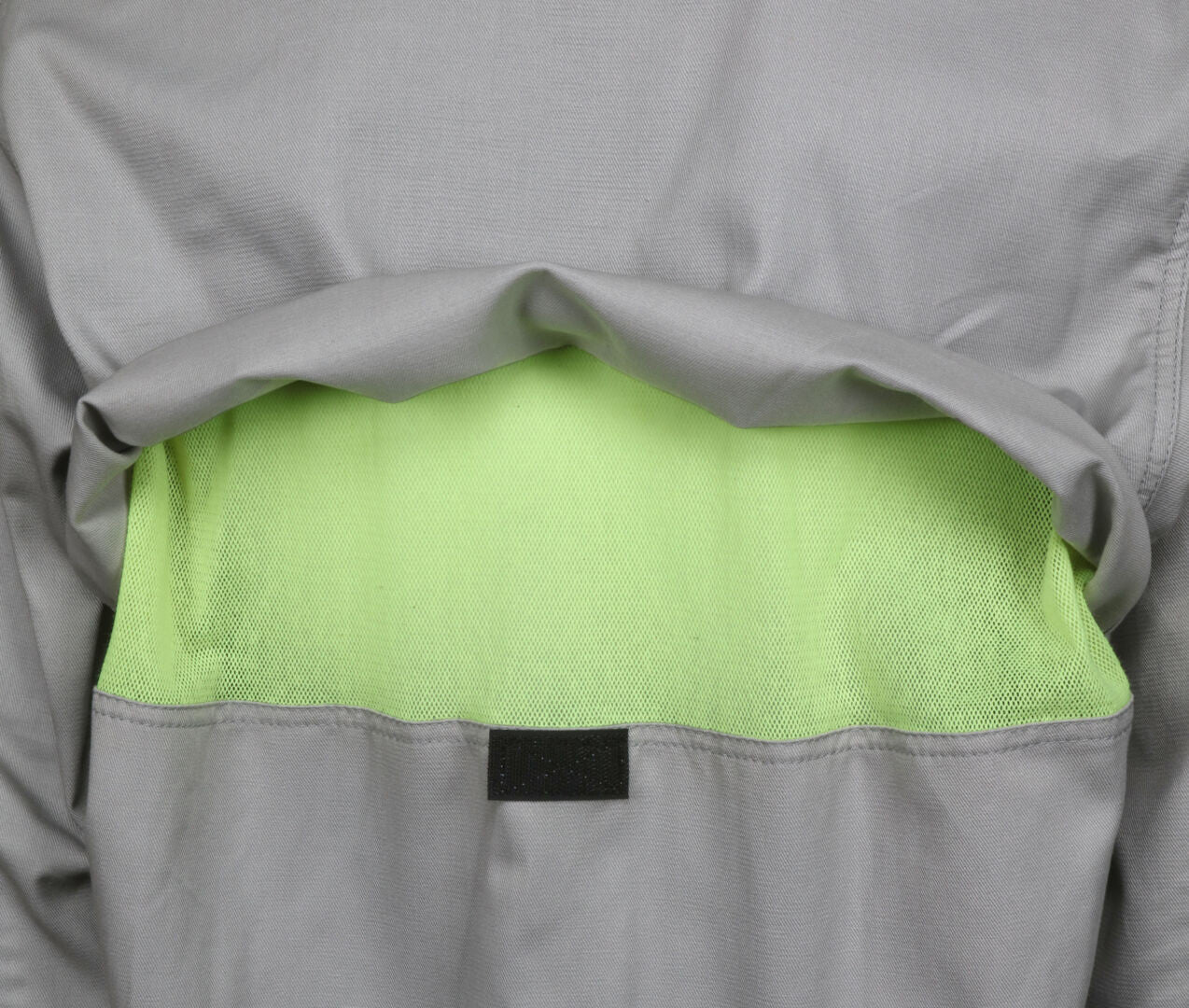 MCR Safety SBS2001 - Summit Breeze ® Flame Resistant (FR) Shirt - Gray 7-ounce 100 % Cotton Material - Long Sleeve Shirt with Vented Underarms and Back - CAT 2 - ASTM F1930 Tested - Zero 2nd and 3rd Degree Burn when Wearing our P2D FR Jeans! — manufacturer image 5