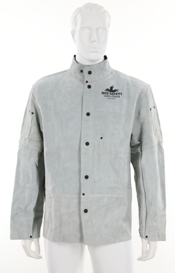 MCR Safety 38030MW - Mphs Welding Leather 30" Jacket L - manufacturer product image 2