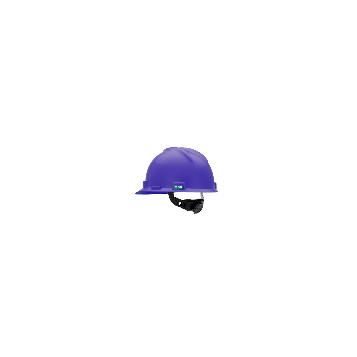 MSA V-Gard® Hard Hat Cap Style - V-Gard Slotted Cap, Purple, w/Fas-Trac III Suspension