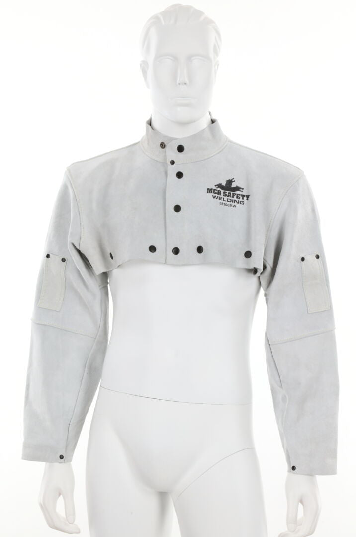 MCR Safety 38100MW - Mphs Welding Leather Welding Cape L - manufacturer product image 2
