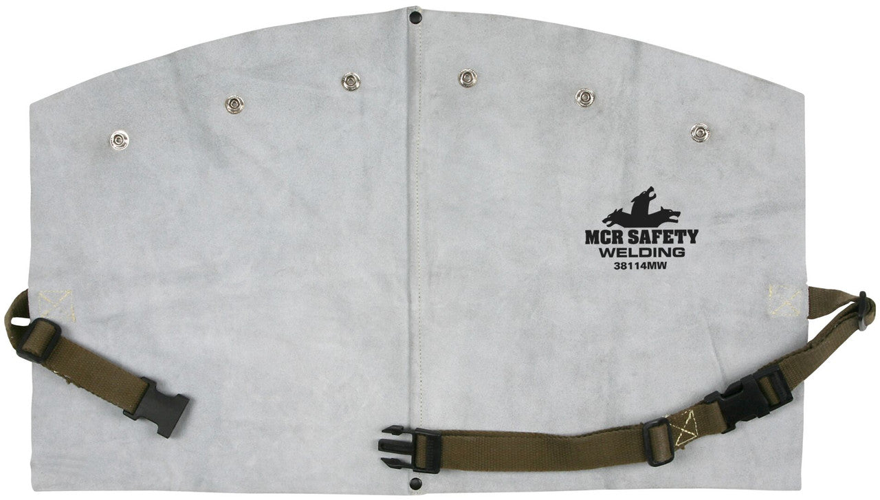 MCR Safety 38114MW - Mphs Welding Leather 14" Bib - manufacturer product image 3
