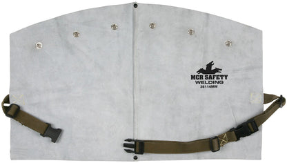 MCR Safety 38114MW - Mphs Welding Leather 14" Bib - manufacturer product image 3