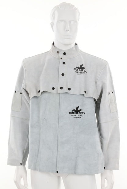 MCR Safety 38120MW - Mphs Welding Leather 20" Bib - manufacturer product image 2