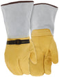 Pigskin Welding Mitt, Wool Lined, 5-Inch Cowhide Gauntlet Cuff