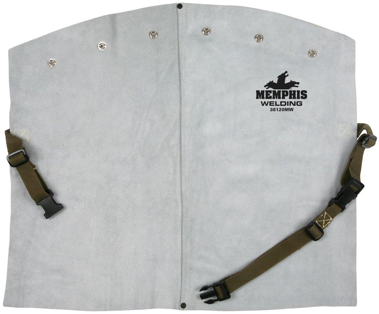MCR Safety 38120MW - Mphs Welding Leather 20" Bib - manufacturer product image 3