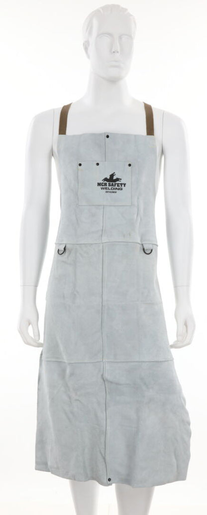 MCR Safety 38142MW - Mphs Welding Leather 24x42 Bib Apron - manufacturer product image 2