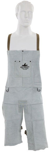 MCR Safety 38236MW - Mphs Wlding Lthr Split Leg 36" Bib Apron product image