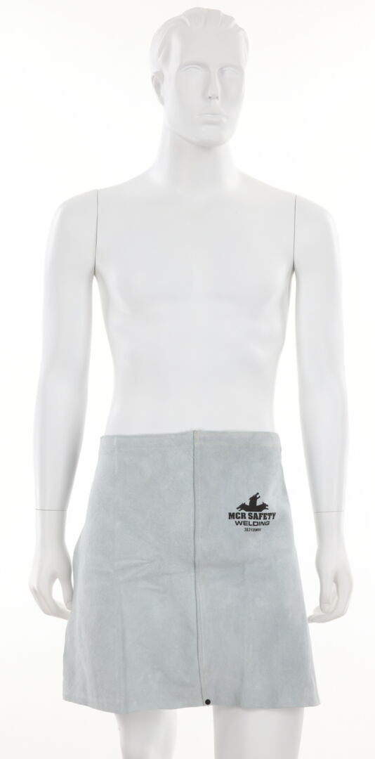 MCR Safety 38318MW - Mphs Welding Leather 18" Waist Apron - manufacturer product image 2