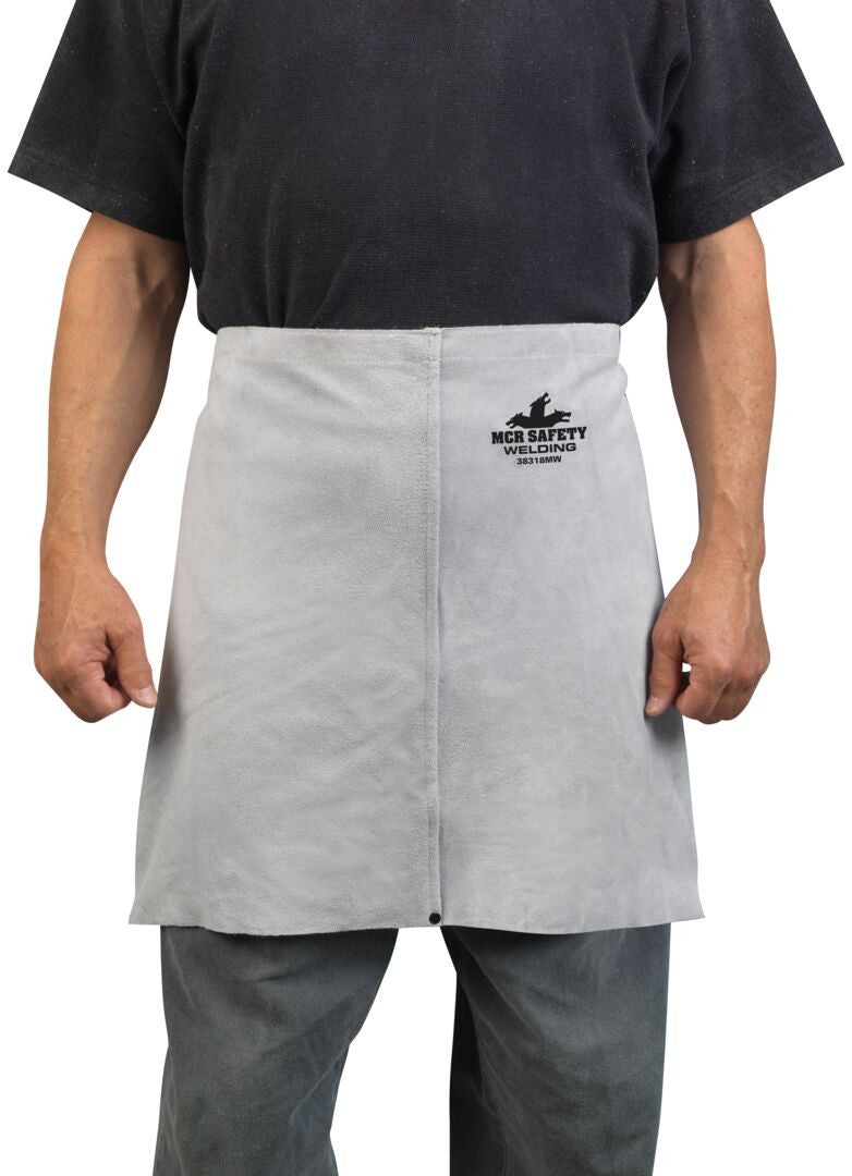 MCR Safety 38318MW - Mphs Welding Leather 18" Waist Apron - manufacturer product image 5
