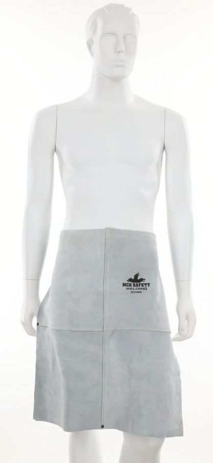 MCR Safety 38324MW - Mphs Welding Leather 24" Waist Apron - manufacturer product image 2