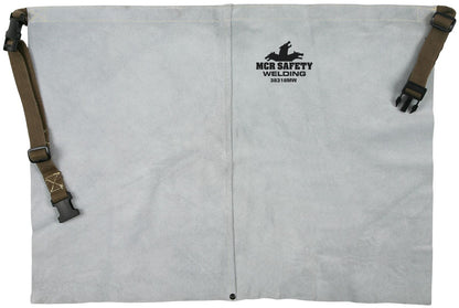 MCR Safety 38318MW - Mphs Welding Leather 18" Waist Apron - manufacturer product image 4