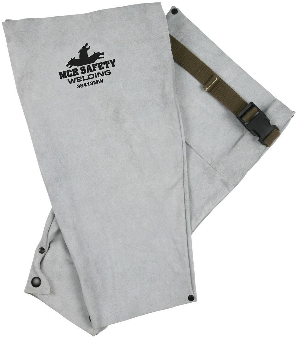 MCR Safety 38418MW - Mphs Wld Lthr 18" Welding Slv W/Snap - manufacturer product image 3