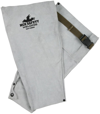 MCR Safety 38418MW - Mphs Wld Lthr 18" Welding Slv W/Snap - manufacturer product image 3