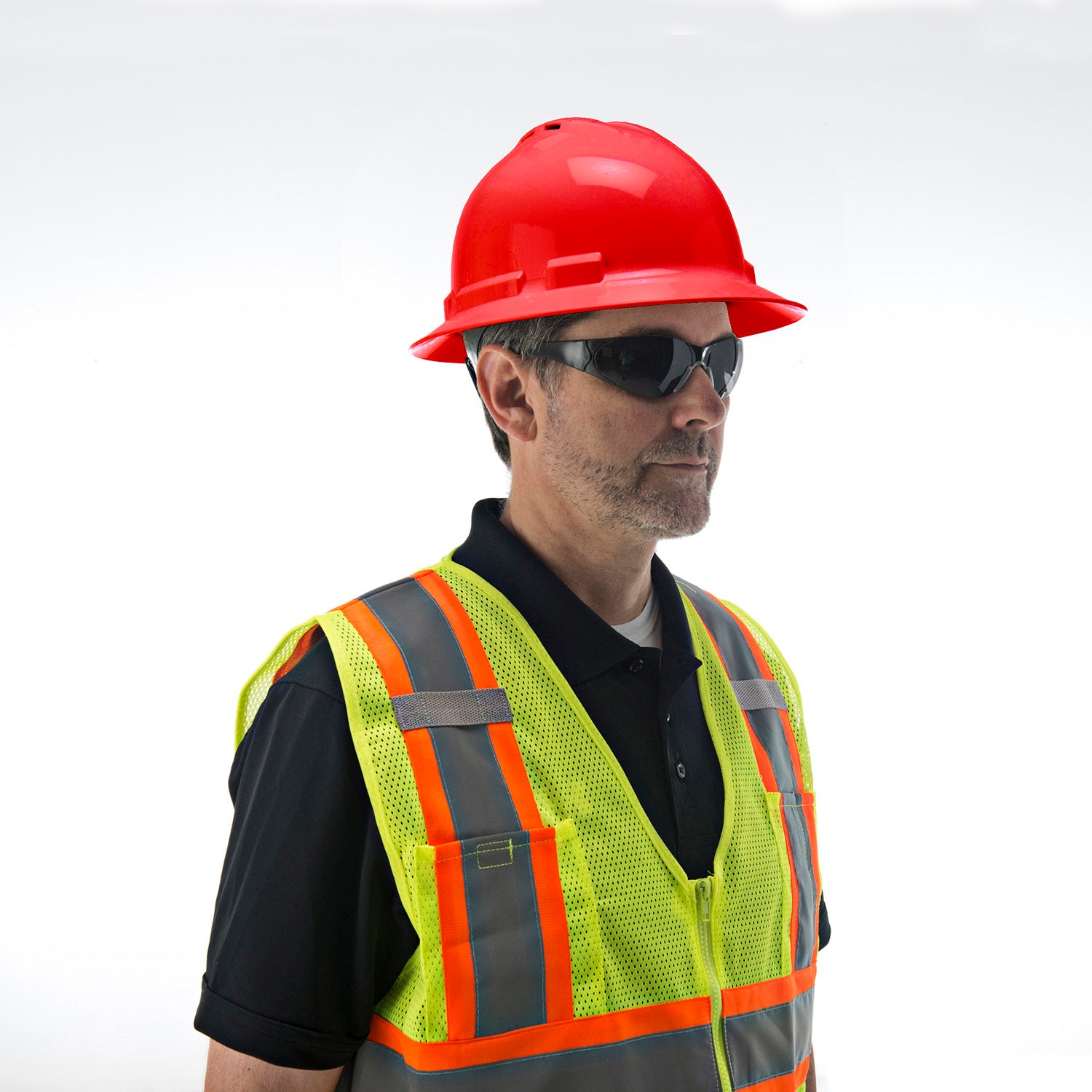 Cordova Duo™ Red Full-brim Style Vented Helme #H34R4V image 7