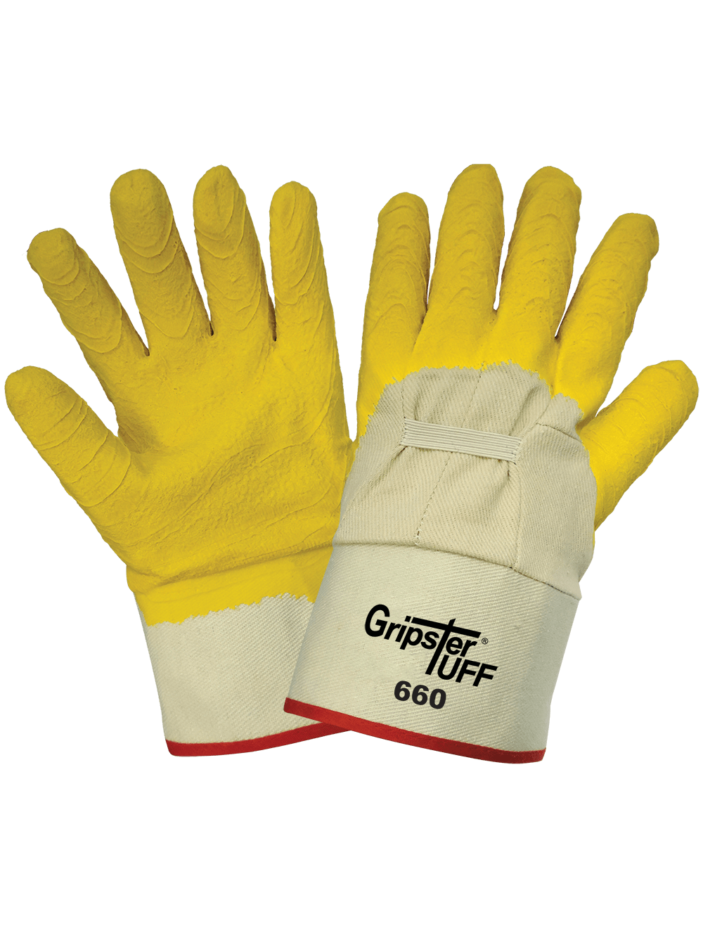 Gripster® - 660 - Gloves - rubber coating