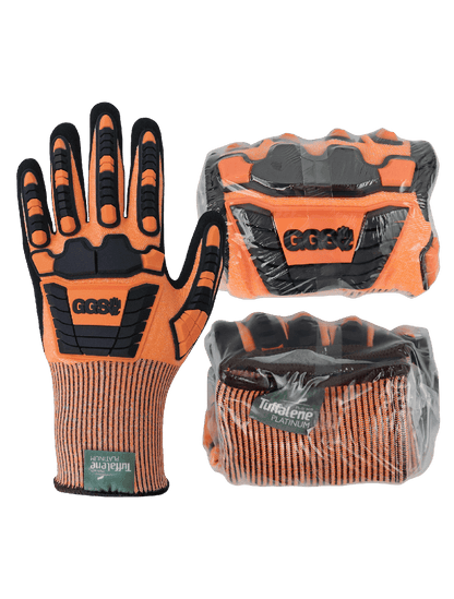 Vise Gripster® C.I.A. - CIA388XFT-VP - Gloves - cut level A4 - tan
