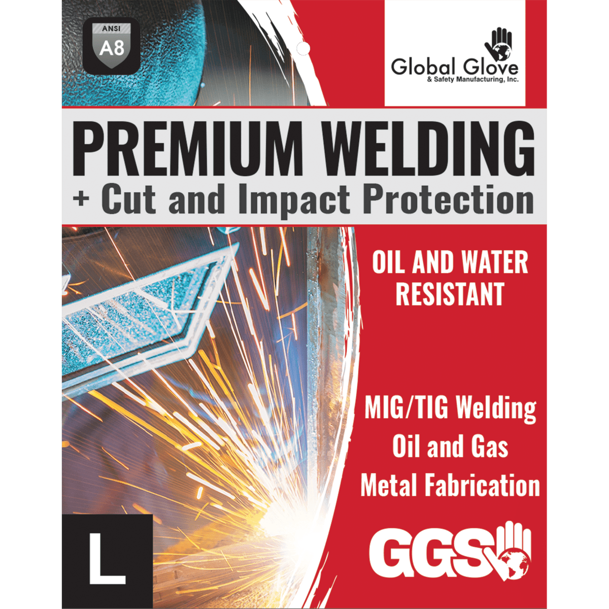 Global Glove CIA200MTG official product image 7