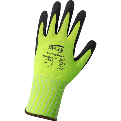 Global CR18NFT-VP Glove 18GA TUFFALENE, NFT, CUT A4, VEND PK - view 3