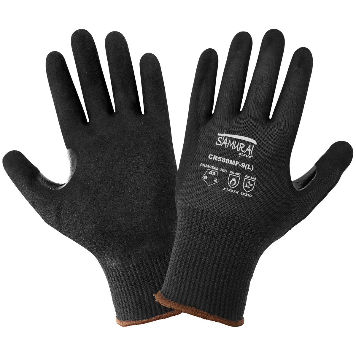 Global Glove CR588MF-VP – Vend-Packed Nitrile Gloves – 13 Gauge – ANSI A3
