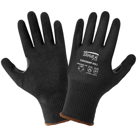 Global Glove CR588MF-VP – Vend-Packed Nitrile Gloves – 13 Gauge – ANSI A3