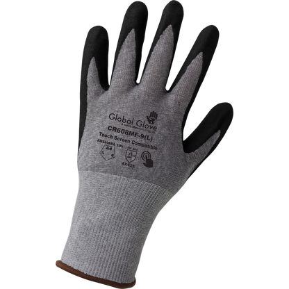 CR608MF Touchscreen Mach-Finish Nitrile Gloves - original manufacturer view; Pack of 12 pairs