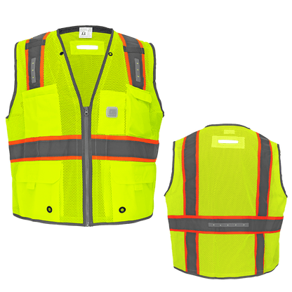 Globus Global Safety - GLO-15LED Surveyor's Vest - view 2