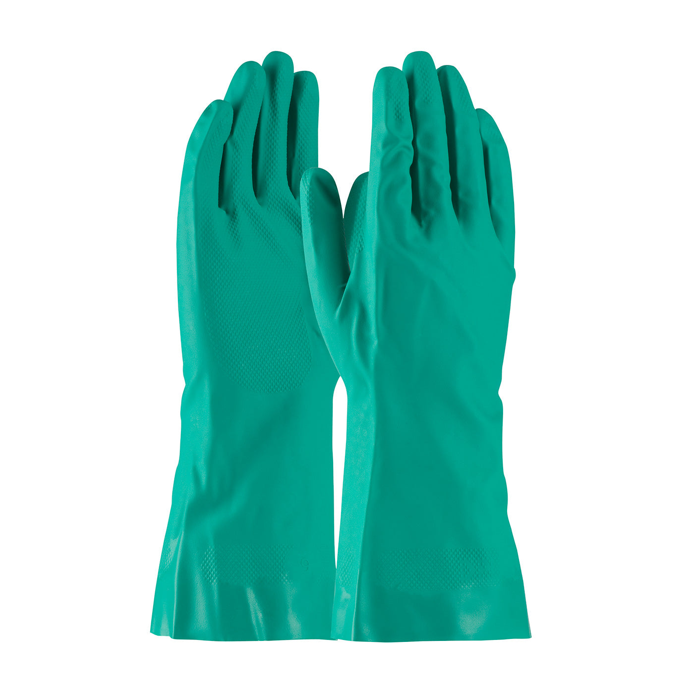 Assurance 50-N150G – Unsupported Nitrile, Flock Lined with Raised Diamond Grip - 15 Mil