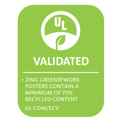 ZING At Work Poster Copy Print Mail Applications 16'X22' - official Zing product image 2
