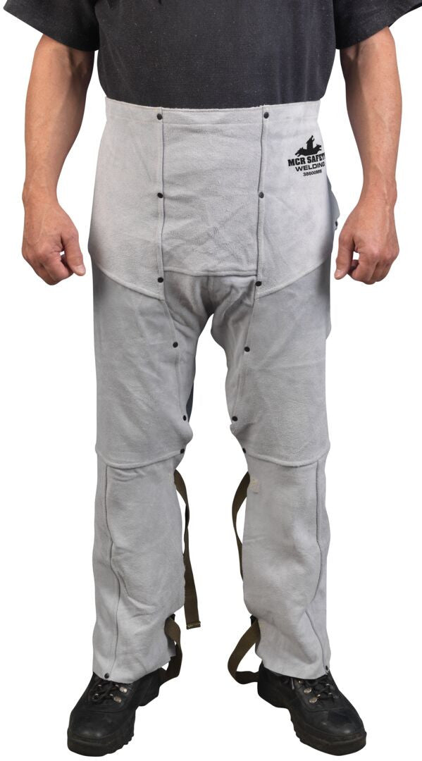 MCR Safety 38600MW - Mphs Welding Leather 38" Chaps - manufacturer product image 4