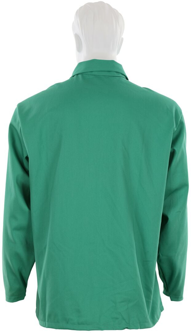 MCR Safety 39030 - F/R GREEN COTTON 30" JACKET L - manufacturer product image 3