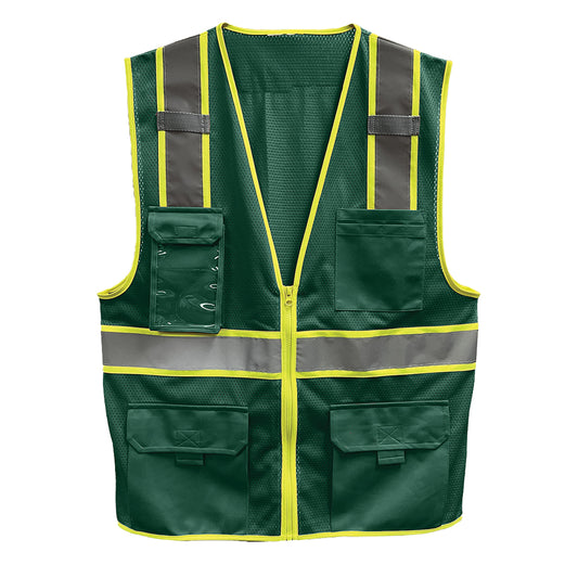 PIP Reflective Apparel 500GT Enhanced Visibility Five Pocket Mesh Vest