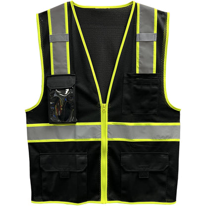 PIP Reflective Apparel 500GT Enhanced Visibility Five Pocket Mesh Vest