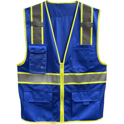 PIP Reflective Apparel 500GT Enhanced Visibility Five Pocket Mesh Vest