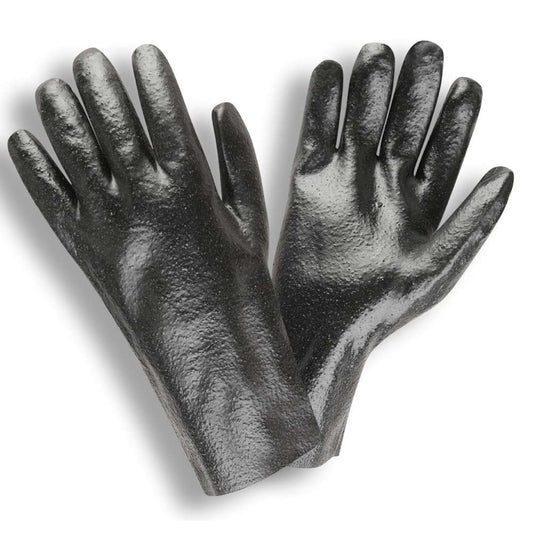 Cordova Black PVC, Rough Finish, Interlock Lined #5012R
