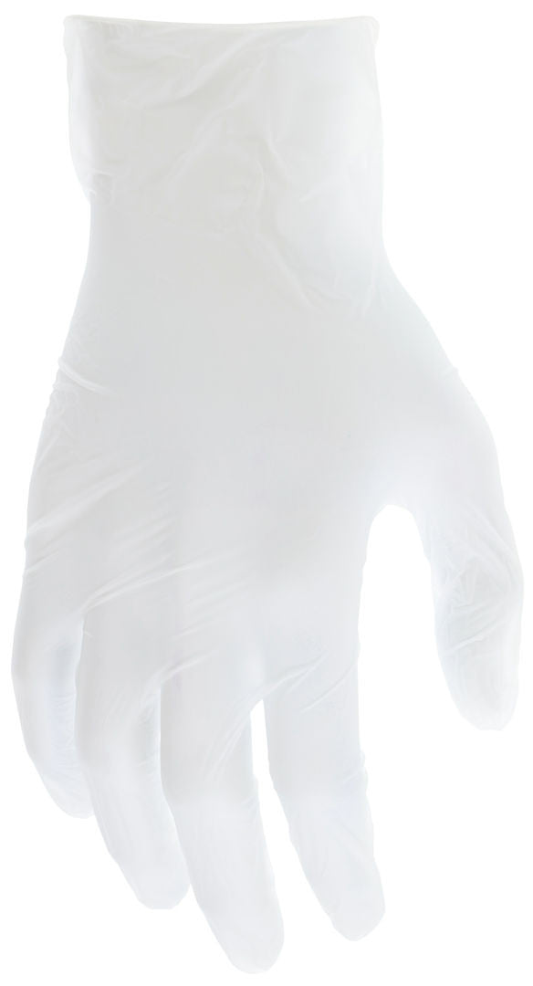 Vinyl Disposable Gloves, Powder-Free, 3 Mil, Smooth Finish, Food Service Grade
