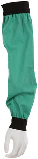 MCR Safety 39418 - F/R Green Cotton 18" Sleeve Elastic Wrst product image