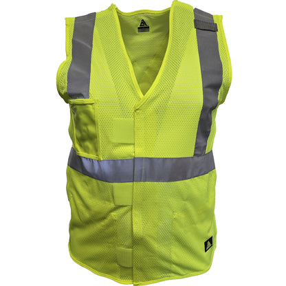 PIP Reflective Apparel 502SX ANSI Type R Class 2 Three Pocket Mesh Breakaway Vest