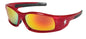 MCR Safety SR1 - Swagger® SR1 Series Safety Glasses - Soft Non-Slip Nose Piece and Temples - Bold Wider Temples and Full Frame Design