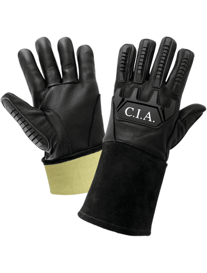 Global Glove - CIA200MTG - MIG/TIG Welding Gloves - cut level A8 - black