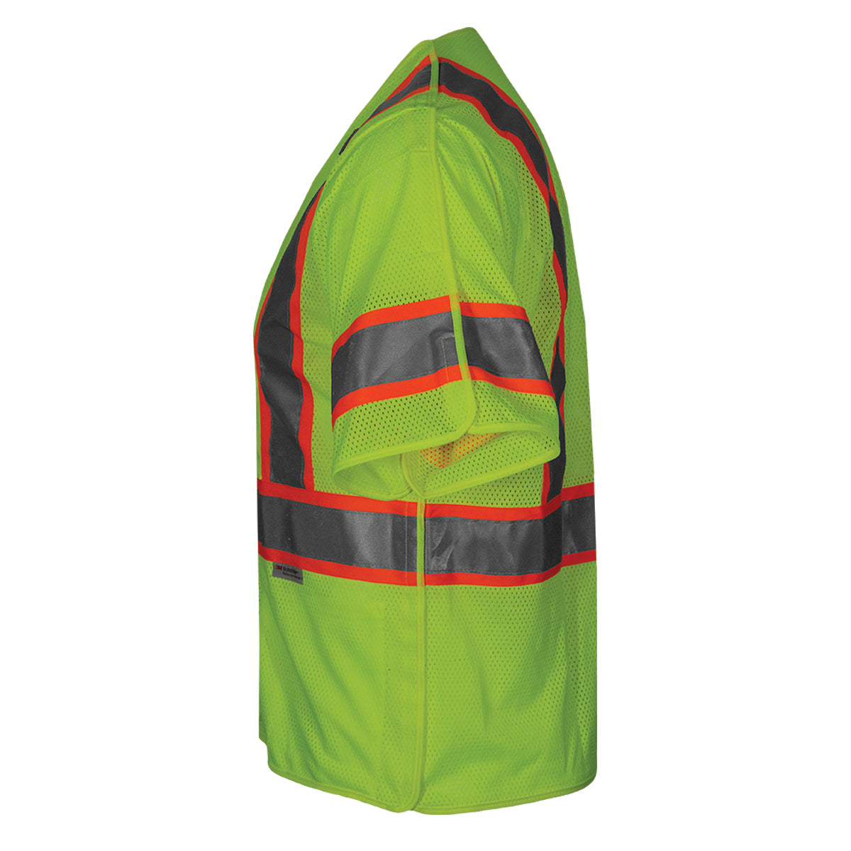 PIP Reflective Apparel 504ST ANSI Type R Class 3 Seven Pocket Mesh Breakaway Vest
